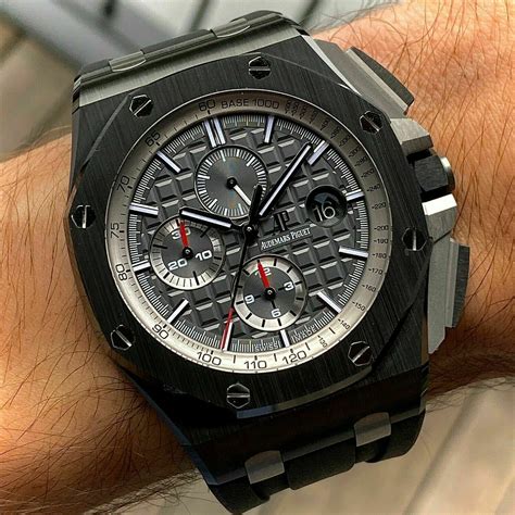 audemars piguet 44mm royal oak offhore black ceramic|audemars piguet royal oak review.